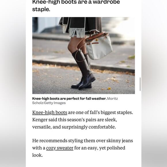 Born Felicia Tall Knee High Riding Boots Suede Leather size 11 - Picture 15 of 16